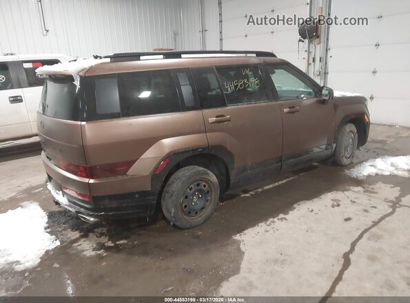 5NMP5DGL4SH114299 2025 HYUNDAI SANTA FE CALLIGRAPHY Brown უკანა მარჯვენა