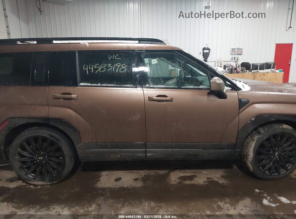 5NMP5DGL4SH114299 2025 HYUNDAI SANTA FE CALLIGRAPHY Brown ხელსაწყოთა პანელის ხედი
