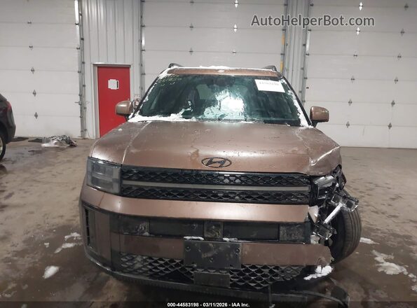5NMP5DGL4SH114299 2025 HYUNDAI SANTA FE CALLIGRAPHY Brown წინა პანელის ხედი