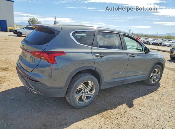 5NMS14AJ3MH329592 2021 HYUNDAI SANTA Gray Trasero derecho