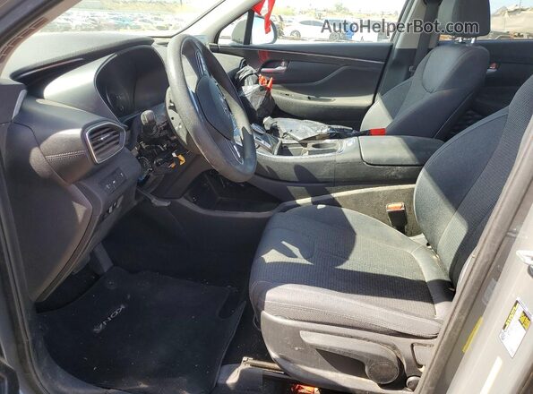 5NMS14AJ3MH329592 2021 HYUNDAI SANTA Gray Vista interior delantera