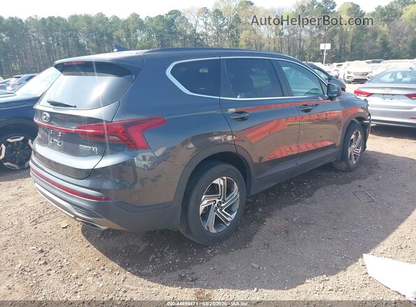 5NMS14AJ9MH340046 2021 HYUNDAI SANTA FE Серый Задняя правая четверть