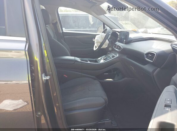 5NMS14AJ9MH340046 2021 HYUNDAI SANTA FE Серый Вид салона спереди