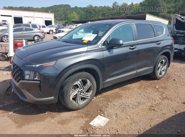 5NMS14AJ9MH340046 2021 HYUNDAI SANTA FE Серый Передняя левая четверть
