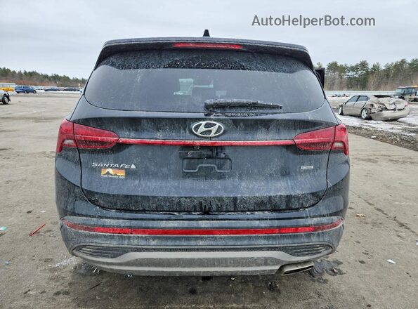 5NMS1DAJ5MH344577 2021 HYUNDAI SANTA Black Հետևի տեսք