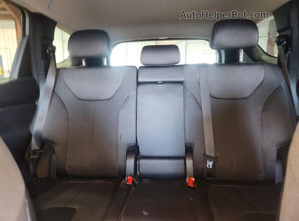 5NMS1DAJ7MH349554 2021 HYUNDAI SANTA Silver Հետևի նստատեղերի տեսք