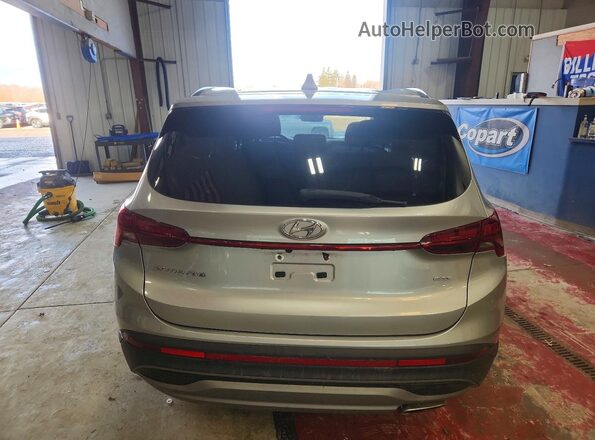5NMS1DAJ7MH349554 2021 HYUNDAI SANTA Silver Հետևի տեսք