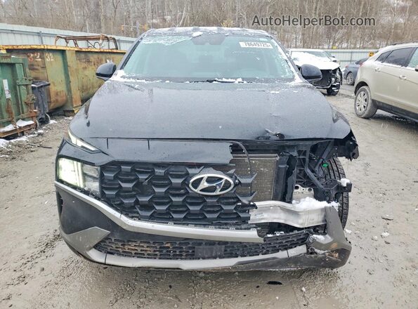 5NMS1DAJ9MH346767 2021 HYUNDAI SANTA Black წინა ხედი