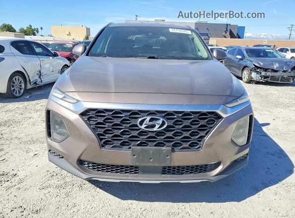 5NMS23AD0KH025568 2019 HYUNDAI SANTA Tan 
