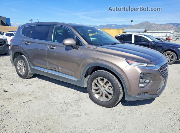 5NMS23AD0KH025568 2019 HYUNDAI SANTA Tan 