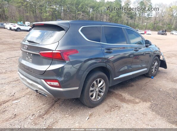 5NMS23AD0LH219776 2020 HYUNDAI SANTA FE Gray Trasero derecho