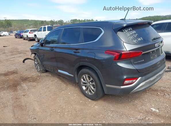 5NMS23AD0LH219776 2020 HYUNDAI SANTA FE Gray Trasero izquierdo