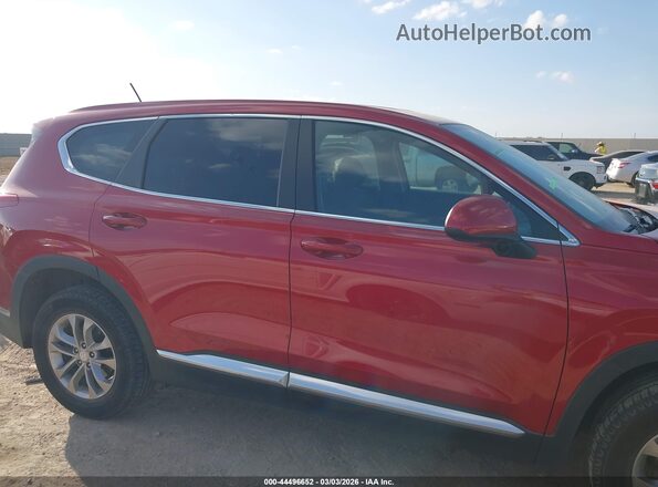 5NMS23AD1LH156641 2020 HYUNDAI SANTA FE Red Панорамний вид салону 360°
