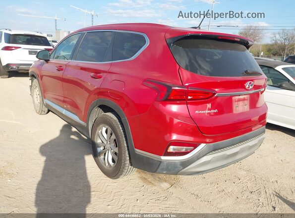 5NMS23AD1LH156641 2020 HYUNDAI SANTA FE Red Задня ліва чверть