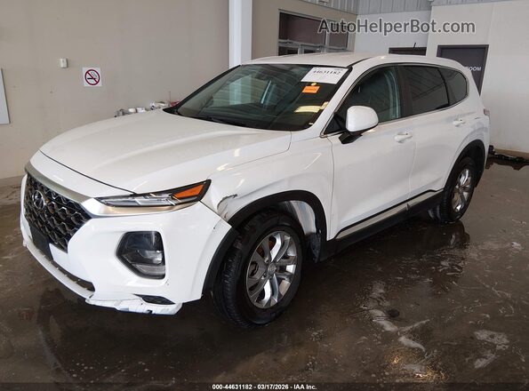 5NMS23AD1LH266959 2020 HYUNDAI SANTA FE Белый Передняя левая четверть