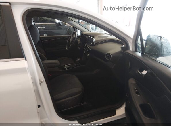5NMS23AD1LH266959 2020 HYUNDAI SANTA FE Белый Вид салона спереди