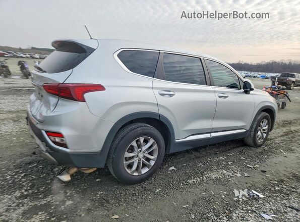 5NMS23AD2KH088316 2019 HYUNDAI SANTA Silver Задня права чверть