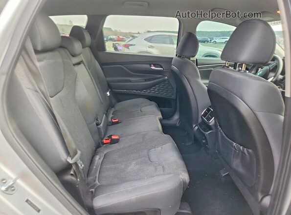 5NMS23AD2KH088316 2019 HYUNDAI SANTA Silver Вид задньої частини салону