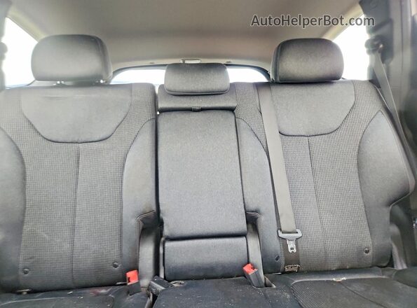 5NMS23AD2KH088316 2019 HYUNDAI SANTA Silver Вид задніх сидінь