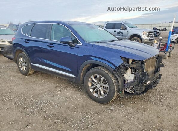5NMS23AD3KH118360 2019 HYUNDAI SANTA Синий 