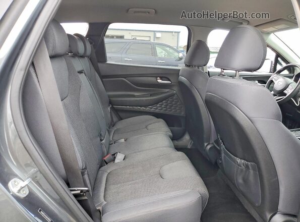 5NMS23AD3KH130122 2019 HYUNDAI SANTA Gray Vista interior trasera