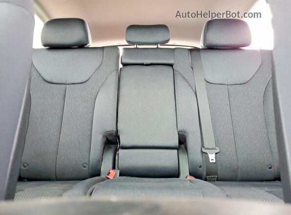 5NMS23AD3KH130122 2019 HYUNDAI SANTA Gray Vista de los asientos traseros