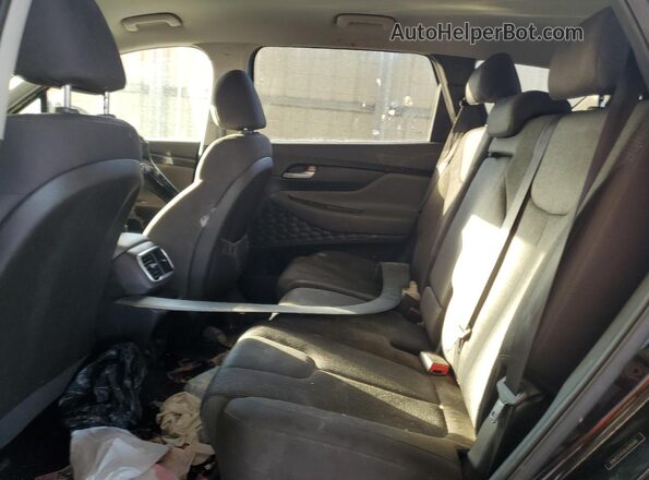 5NMS23AD3LH285688 2020 HYUNDAI SANTA Black Rear interior view