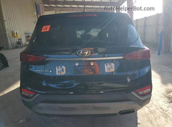 5NMS23AD3LH285688 2020 HYUNDAI SANTA Black Rear view