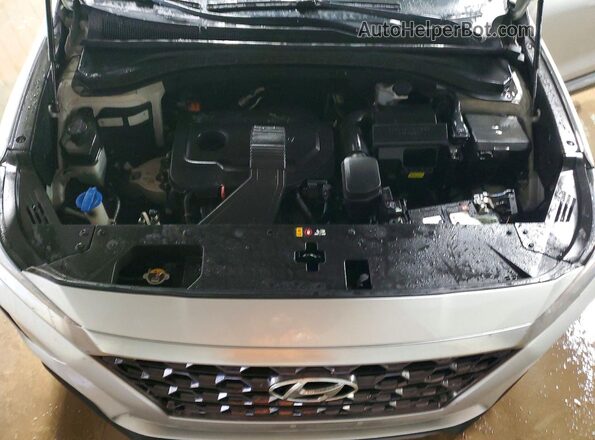 5NMS23AD5KH002075 2019 HYUNDAI SANTA Silver 