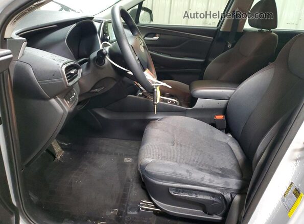 5NMS23AD5KH002075 2019 HYUNDAI SANTA Silver 
