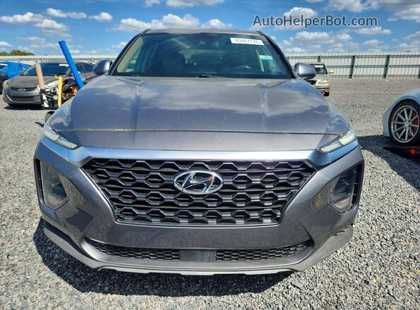 5NMS23AD7KH058292 2019 HYUNDAI SANTA Gray 