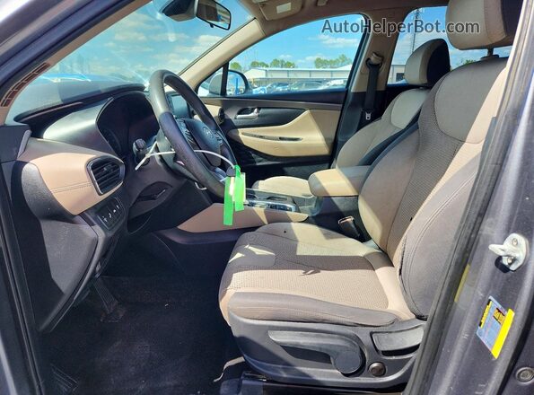 5NMS23AD7KH058292 2019 HYUNDAI SANTA Gray 