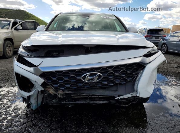 5NMS23AD8KH129757 2019 HYUNDAI SANTA White 