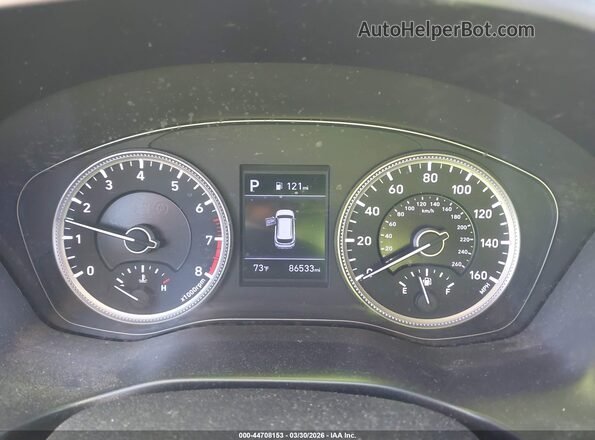 5NMS23AD9KH095134 2019 HYUNDAI SANTA FE Коричневый Вид задних сидений