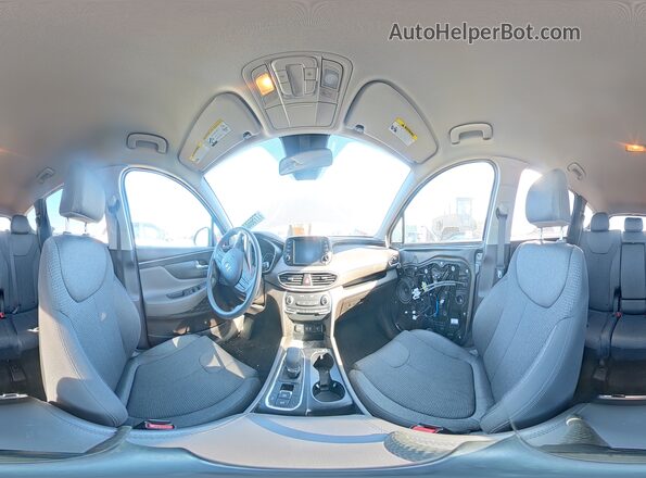 5NMS23AD9KH103734 2019 HYUNDAI SANTA Серый 