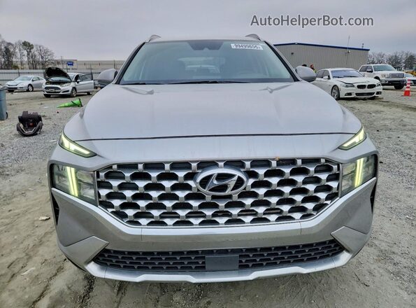5NMS24AJ0MH352289 2021 HYUNDAI SANTA Silver წინა ხედი