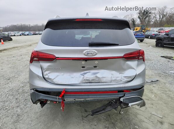 5NMS24AJ0MH352289 2021 HYUNDAI SANTA Silver უკანა ხედი