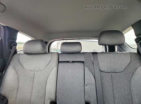 5NMS24AJ1MH357274 2021 HYUNDAI SANTA Gray Հետևի նստատեղերի տեսք