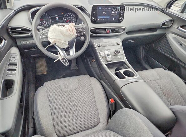 5NMS24AJ1MH357274 2021 HYUNDAI SANTA Gray Առջևի վահանակի տեսք