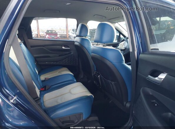5NMS24AJ2NH450208 2022 HYUNDAI SANTA FE Синий Вид наклейки с VIN-кодом