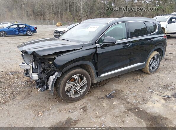 5NMS24AJ3MH358491 2021 HYUNDAI SANTA FE Black Front left