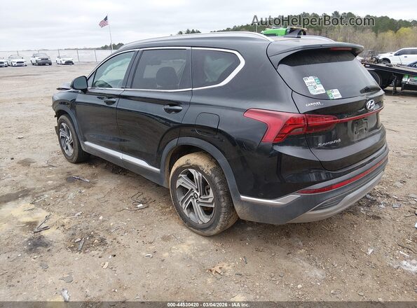 5NMS24AJ3MH358491 2021 HYUNDAI SANTA FE Black Rear left