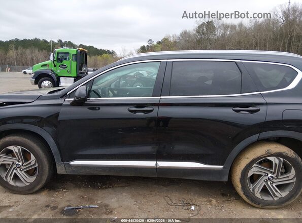 5NMS24AJ3MH358491 2021 HYUNDAI SANTA FE Black 360 interior view