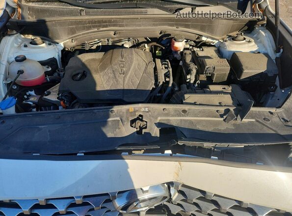 5NMS24AJ6MH357335 2021 HYUNDAI SANTA White Շարժիչի բաժամունքի տեսք