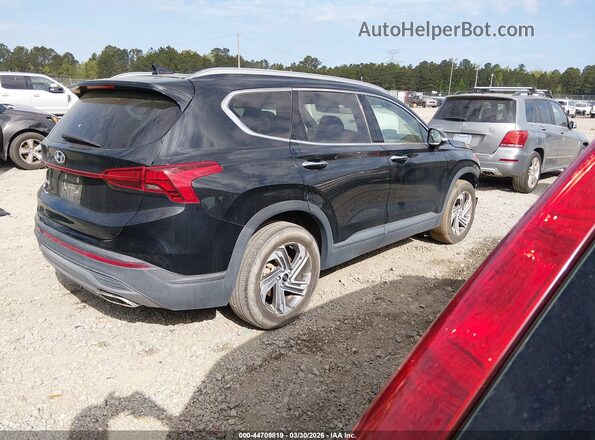 5NMS24AJ7PH575207 2023 HYUNDAI SANTA FE Black უკანა მარჯვენა