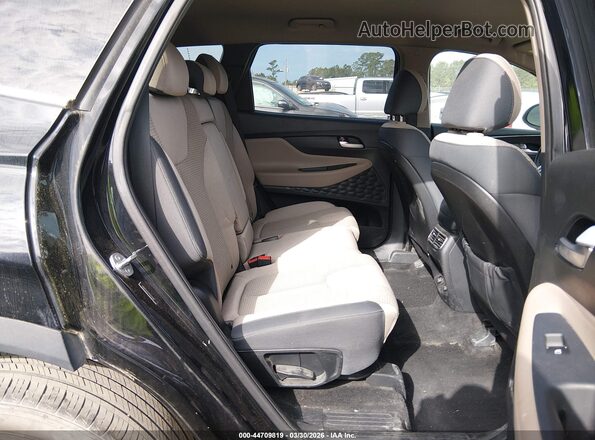 5NMS24AJ7PH575207 2023 HYUNDAI SANTA FE Black VIN კოდის სტიკერის ხედი