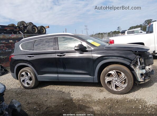 5NMS24AJ7PH575207 2023 HYUNDAI SANTA FE Black უკანა სალონის ხედი