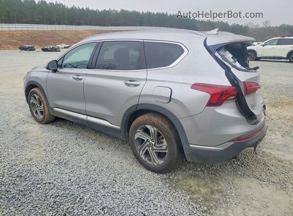 5NMS24AJ8MH366523 2021 HYUNDAI SANTA Silver Հետևի ձախ