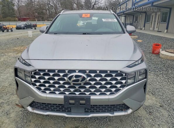 5NMS24AJ8MH366523 2021 HYUNDAI SANTA Silver Դիմացի տեսք