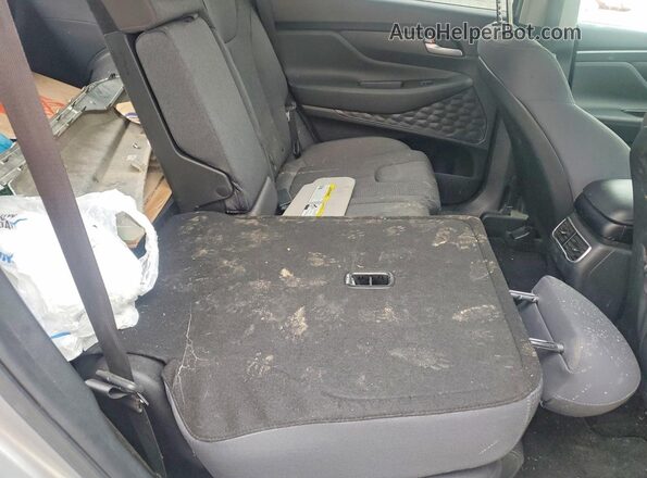 5NMS24AJ8MH366523 2021 HYUNDAI SANTA Silver Հետևի նստատեղերի տեսք